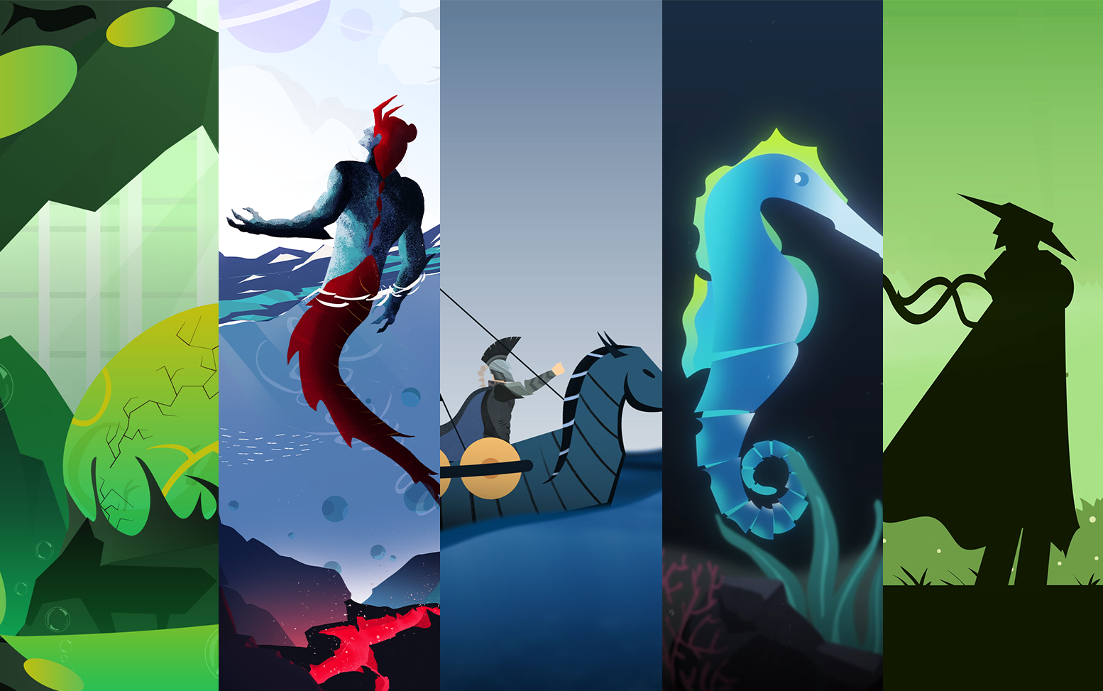 Motion graphic bundle 02 asset preview strip